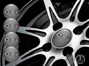 Opel Adesivi Cupola Stile Etichette Cerchio Alta Qualità